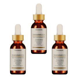 Ácido Tranexamico 5% Para Ojeras, Melasma Y Manchas (3 Pack) Todo Tipo De Piel Día/noche