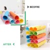 Elqubkan Vinyl Roll Holder, Storage Organiser with 20 Holes, Lightweight,