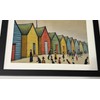 Greetingles Lowry-Style Framed Print. Beautiful Black Ash Frame (Lowry, LS