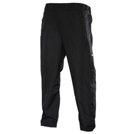 Funny Guy Mugs Tear Away Pull On Pants - Post-Surgery Snap Button Tearaway Elastic Waist Pants - Retro Windbreaker Pants (Black, 2X-Large)