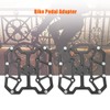 1 Pair Bike Pedal Adapters, 9 x 9cm / 3.5