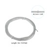 PATIKIL 10 ft Quick Jump Rope Replacement Cable 2 Pack