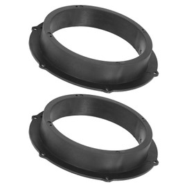 Speaker Adapter Rings, Antiscratch Car Speakers Mounting Bracket 2Pcs/Set Decorative Dustproof for Car Replacement for 408 Back Door