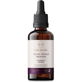 Collagenic Serum Antiarrugas con Retinol, Colágeno y Baba de Caracol Mejora la Firmeza y Textura de la Piel, Hidrata, Suaviza e Ilumina Inositol, Vitamina E y Ácido Hialurónico Noche