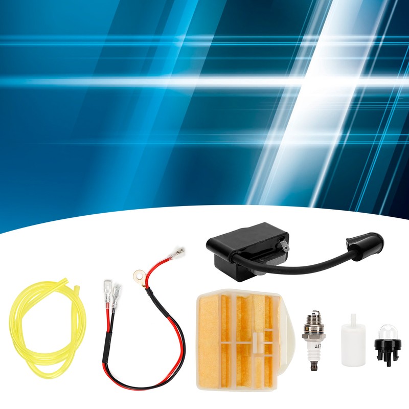 Gardening Chainsaw Ignition Coil Air Filter Kit Replacement Fit for