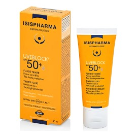 Isispharma Uveblock Fps 50+ Fluido Con Color 40ml