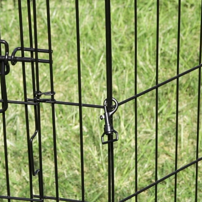 MidWest Homes for Pets Replacement Exercise Pen Swivel Snaps, Black,