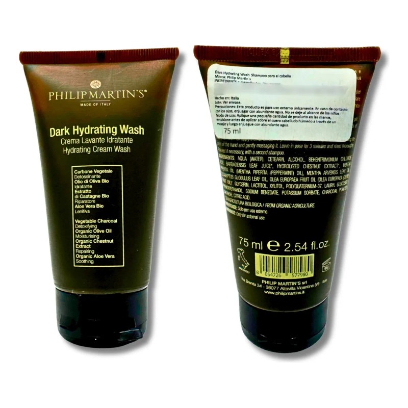Shampoo En Crema Para Cabello Y Barba Hidratante Pm 75