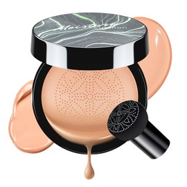 dfjdskl Air Cushion CC Cream Foundation - Mushroom Head BB Creams, Long Lasting Concealing Brightening, Moisturizer Face Cream,Facial Skin Care Makeup For All Skin Types (Nude)