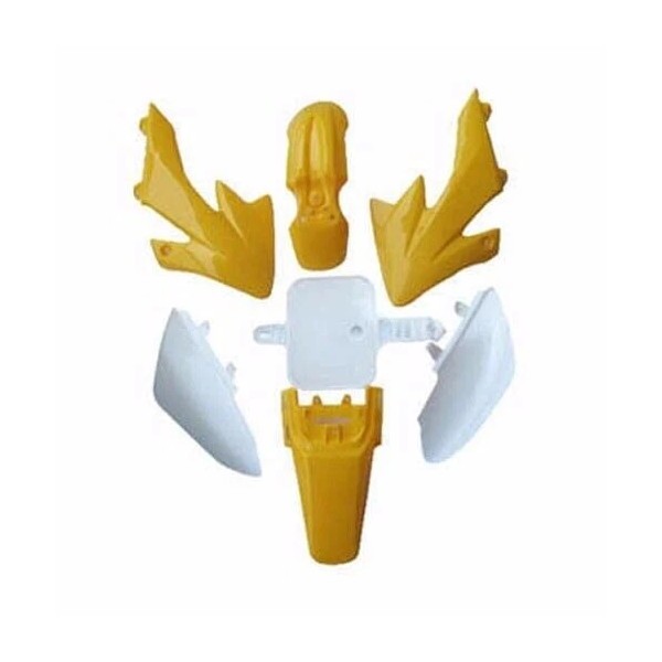 Unbranded/Generic Yellow Plastics Fender for Atomik CRF50 XR50 COOLSTER SDG