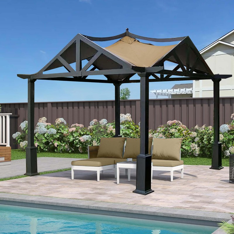 SCOCANOPY Replacement Top Fit for Lowe's Allen Roth 10X10 Ft