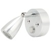 10V‑30V RV Reading Light LED Spotlight Bedside Lamp 3500K Warm