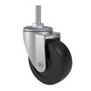 AAGUT 2" Swivel Threaded Casters, 5/16"-18 x 3/4" Stem Rubber
