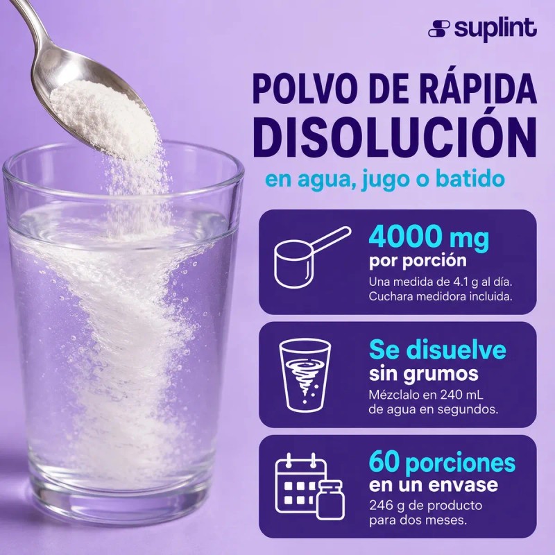 Inositol Myo Chiro Polvo Ácido Fólico Mujer