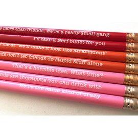 Snifty SPP7017 We the Same Kind of Crazy Lápiz, juego de 7