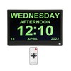 11.6 Inch Digital Calendar Alarm Day Clock 12 24 HR