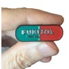 Stickeroonie Fukitol Enamel Pin Funny Sarcasm Fukitol Prescription Pill -