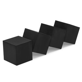 Rubber Plate, Vibration Absorption, Anti-slip Rubber Blocks, Home Appliances, Silent, Cushioning Material, Furniture Height Adjustment, Rubber Mat, Outdoor, Thickness 2.0 x Width 2.0 x Length 2.0