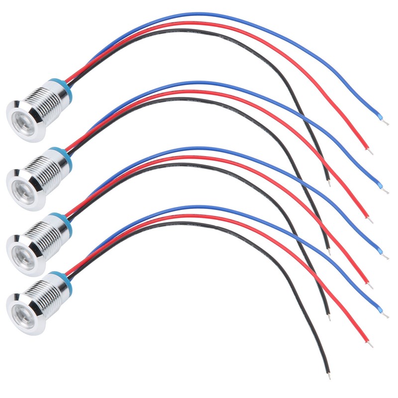 4 Set Indicator LED Light Waterproof Common Anode Industrial Control