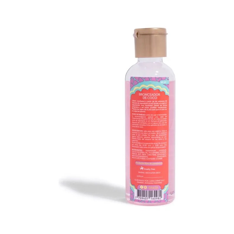 Mini Bronceador De Coco D´luchi