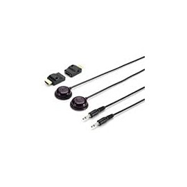 IR Extender, IR Emitter, Ensigear Infra Red Remote Control Command Extender kit Cable(20 Feet) Including IR Signal Receiver IR Emitter and 2 HDMI adapters with CEC Pass Through