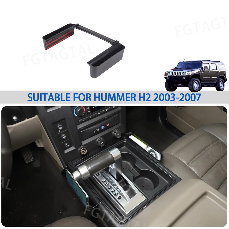 Gear Shift Organizer Tray Fit for Hummer H2 2003-2009, Center