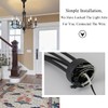 6-Light Black Farmhouse Chandelier,Industrial Modern Light Rustic Candle Style Hanging