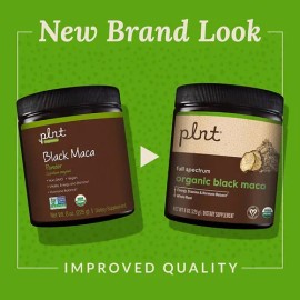 Polvo Maca Negra Orgánico 8 Oz Plnt 45 Porciones
