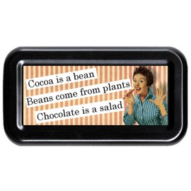 Chocolate is A Salad Funny Retro Tampon Case