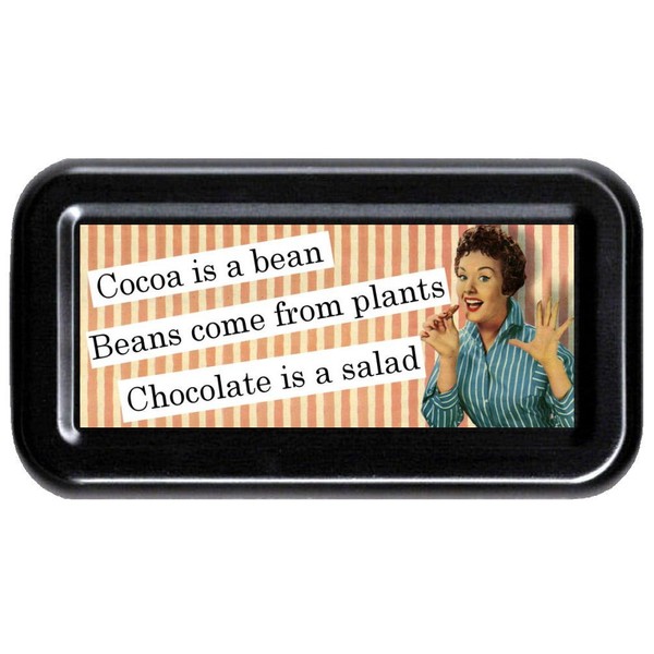 Chocolate is A Salad Funny Retro Tampon Case