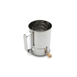 Fox Run 4639 Flour Sifter, Stainless Steel, 8-Cup , silver