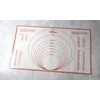 Fox Run Pastry/Baking Mat with Measurements, Silicone