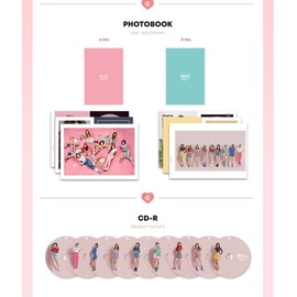 TWICE 5th Mini Album - WHAT IS LOVE ? [ A Ver. ] CD + Photobook + Photocards + Lyrics book + Postcard + Sticker + FREE GIFT / K-pop Sealed