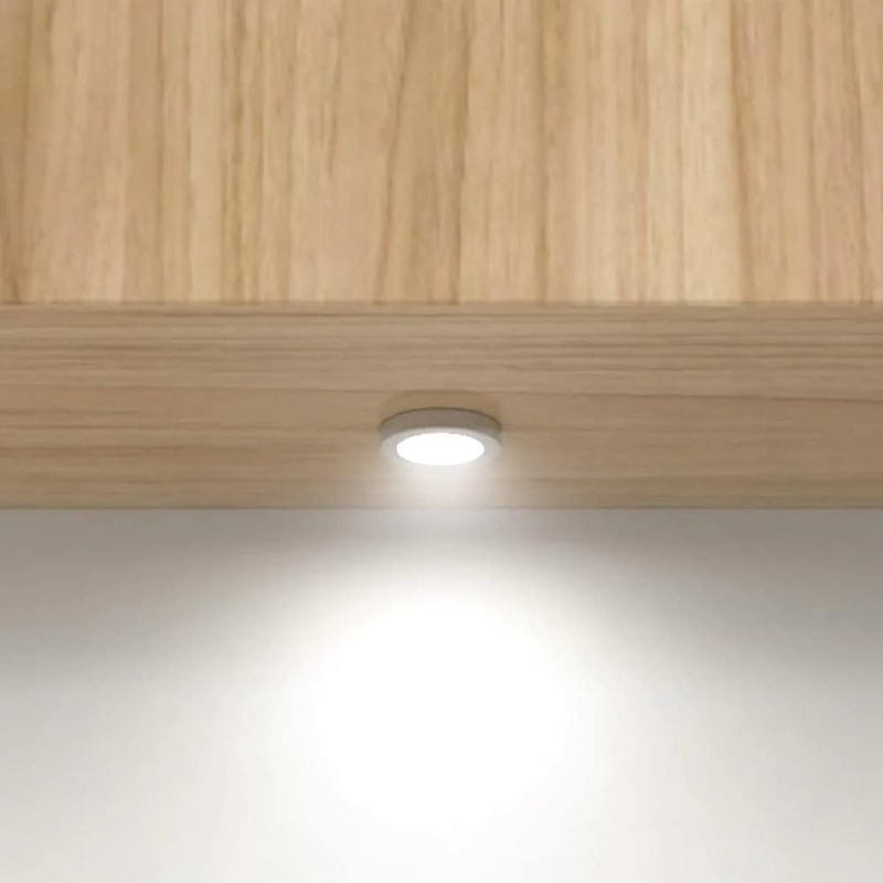 CB07 Round LED Dimmable Cast Aluminum Recessed Cabinet Light Down