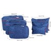 6pcs Waterproof Travel Clothes Storage Bags Luggage Organizer Travel Packing