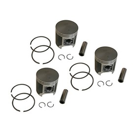 SPI, 09-716, 3 Standard Bore Piston Kits for Polaris Indy 600 XCR, 600 XLT, 600 Triumph - 65mm