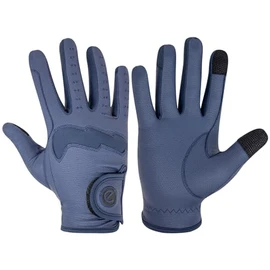 eGlove eQUEST GripPro LITE - Lightweight, Breathable and Grippy - Touchscreen Riding Gloves (Blue/Blue (2024), XXX-Small)