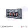 APOLLO COMMAND MODULE TRIPLE SWITCH PANEL - SCE TO AUX