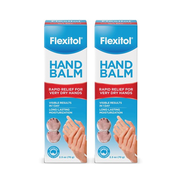 Flexitol Hand Balm, Rich Moisturizing Hand Cream for Fast Relief (Pack of 2)