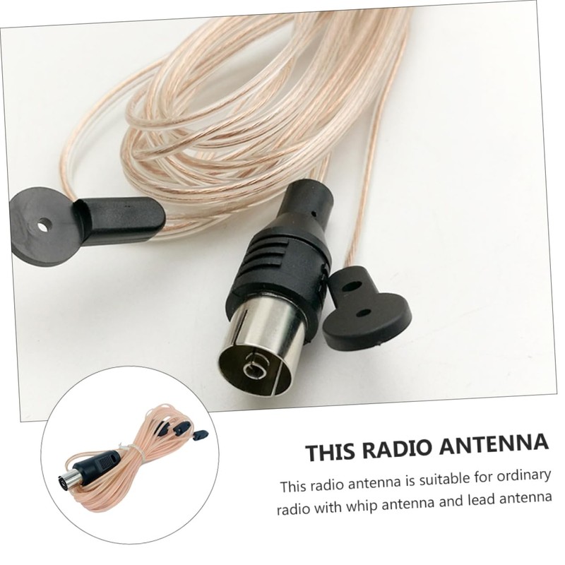 CAXUSD 3pcs Antenna Straight Connector for Enhanced Signal Reception Meters