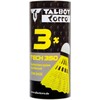 Talbot-Torro Tech 350, Nylon Shuttlecocks, Tube of 3 pcs.