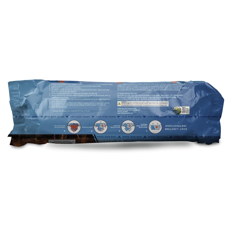 Pine Mountain Roasting Logs, Cooking firelogs for Campfire, Fireplace, Fire