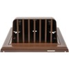 Vent Systems Brown 4" Inch Dryer Hood Vent with Bird