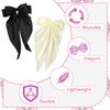 Bowknot Hair Clip, 2 Pieces Hair Bows for Women, Big