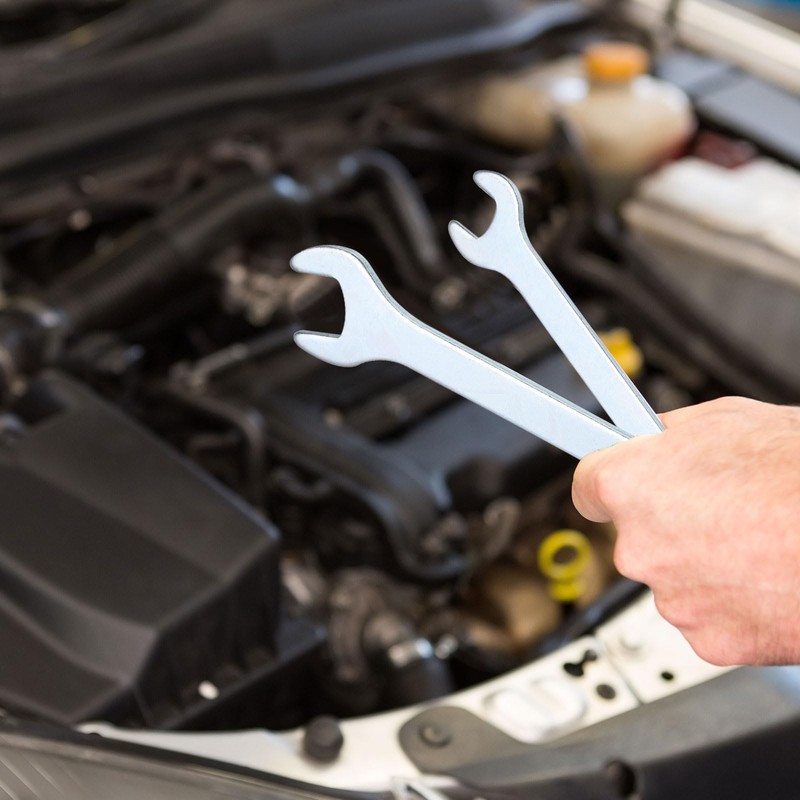 sourcing map 5pcs Double Open End Thin Wrenches 13mm x
