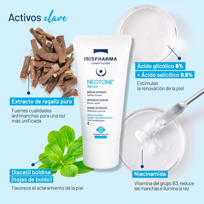 Isispharma Kit Despigmentante Neotone Tratamiento Antimanchas Noche Dia