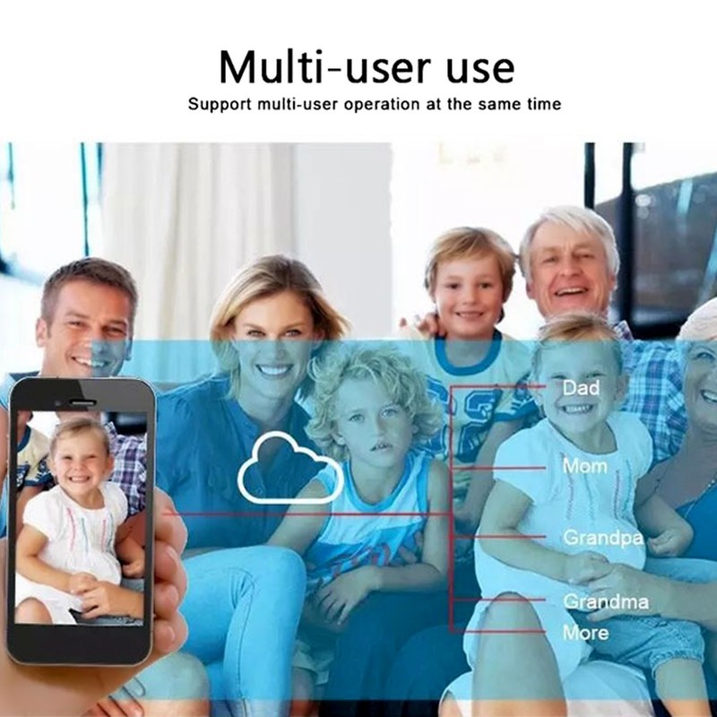 4.3” Display Video Baby Monitor with Camera and Audio Remote