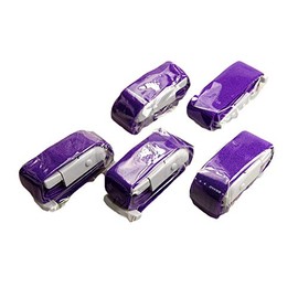 Pack of 5 Quality Valuemed® Medical Tourniquets for NHS A&E Doctors Paramedics & Nurses (5 Purple)