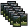 HORLIMER 4x6 Picture Frame Set of 12, Black Picture Frames