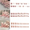 NIUANIUA Nail Tip, Short, False Nails, Cute, Round Tip, Fashion,